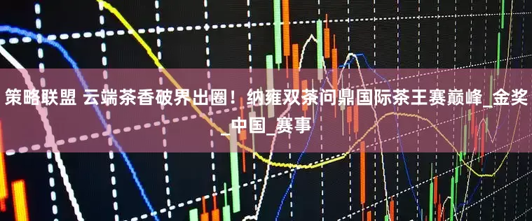 策略联盟 云端茶香破界出圈！纳雍双茶问鼎国际茶王赛巅峰_金奖_中国_赛事